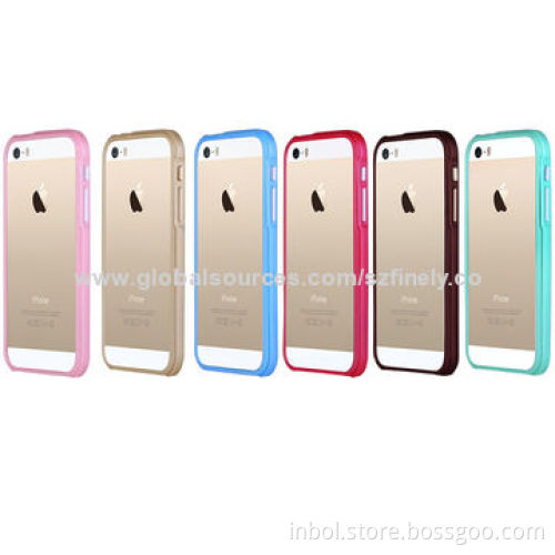 PC Case for iPhone 5/5S, Magnetic Bumper (2-in-1 Design) with Strong Absorption Force